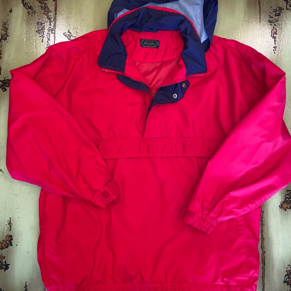 Men’s XL pullover rain jacket